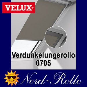 Original Velux Verdunkelungsrollo Rollo elektro für GGL/GPL/GHL DML 102 0705